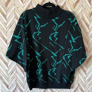 Vintage Midnight Blues Sweater Size M